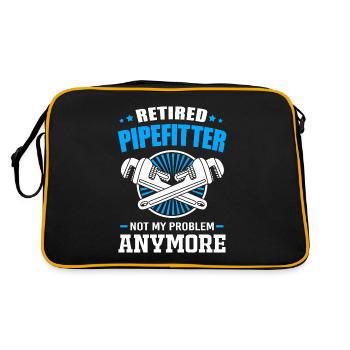 Schlosser Rohr Industrie - Retro Bag - black/gold - Back