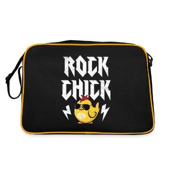 Poussin de roche - Sac Retro - noir/or - Dos