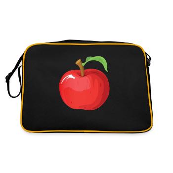 Apple - Retro Bag - black/gold - Back