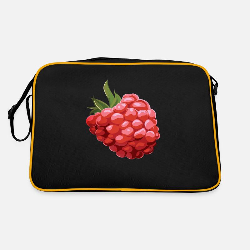 Raspberry Retro Bag