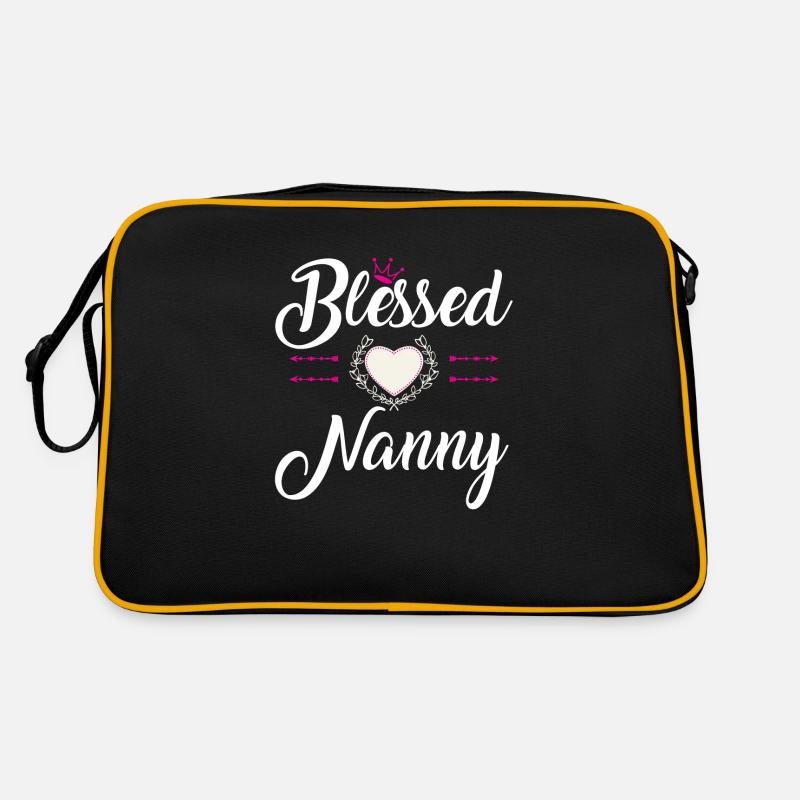 BLESSED NANNY Retro Bag
