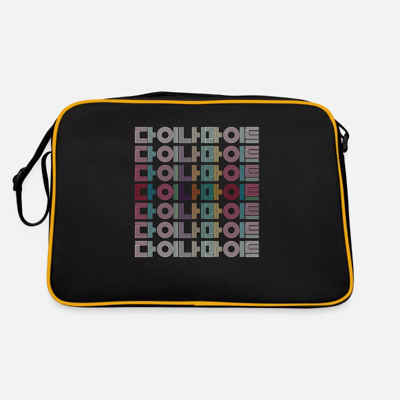 DYNAMITE 2 - Sac Retro - noir/or