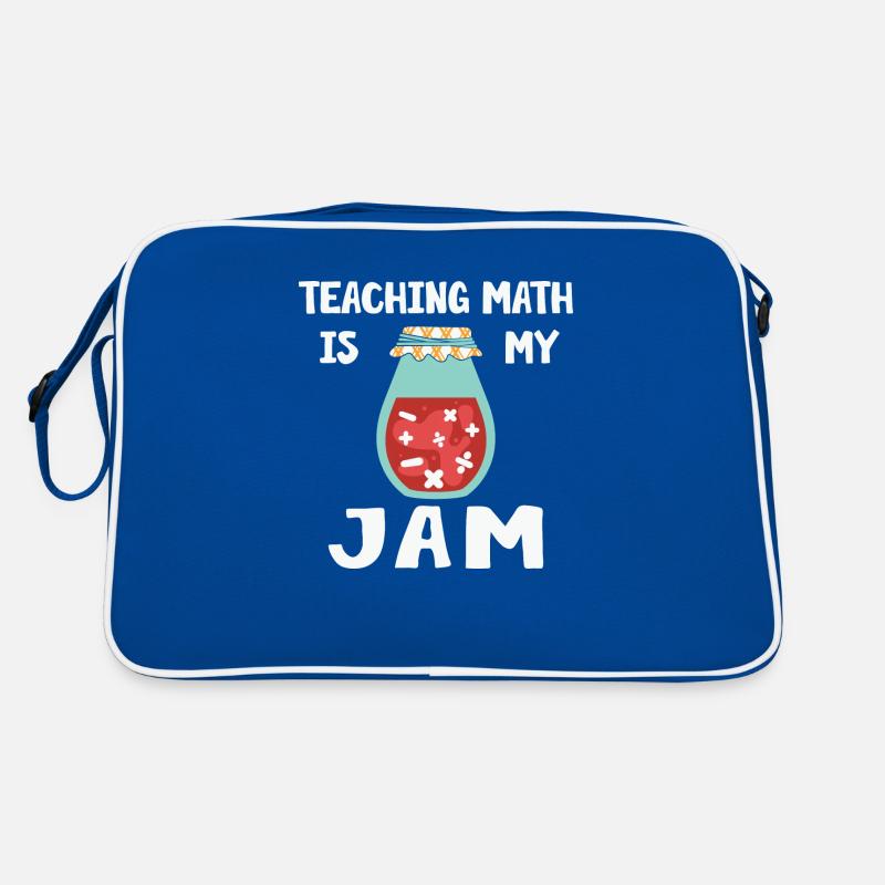 Math Teacher Teaching is my Jam Retro Bag
