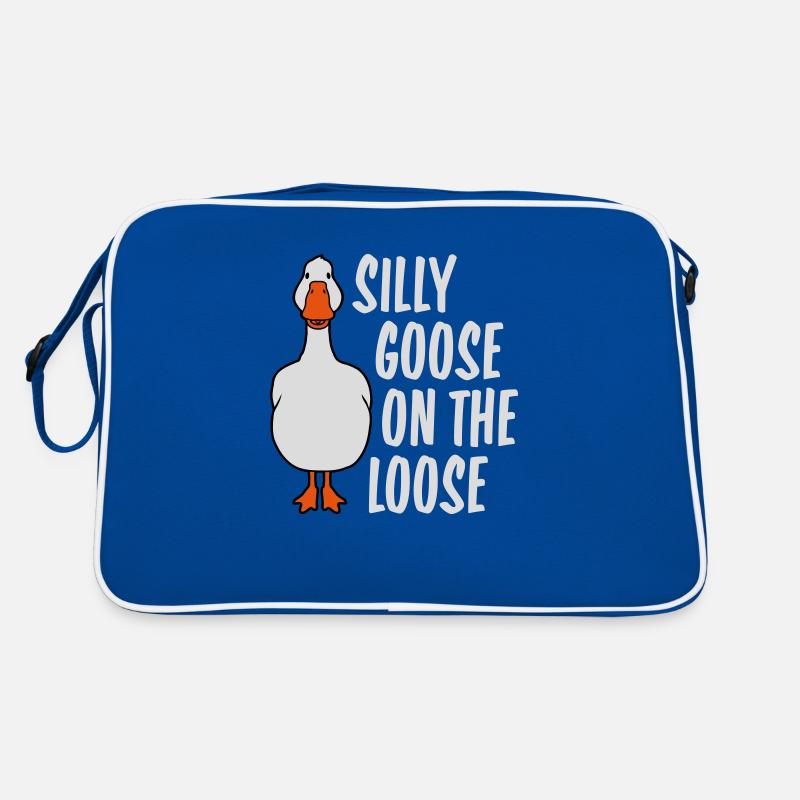 goose on the loose Retro Tasche