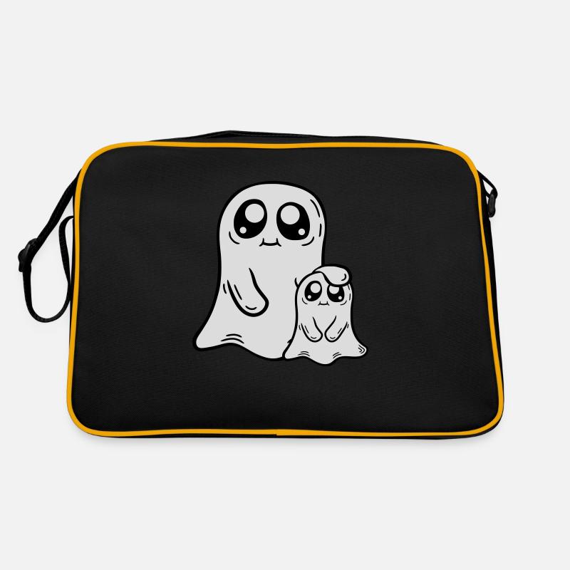 Familie Geist Kind Comic Retro Tasche