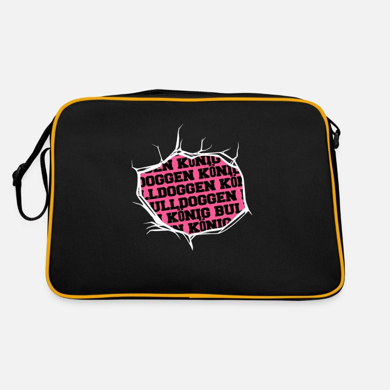 statement pfote chihuahua bluthund bday Retro Tasche