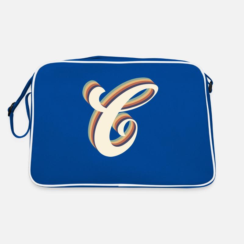 letter C Retro Bag