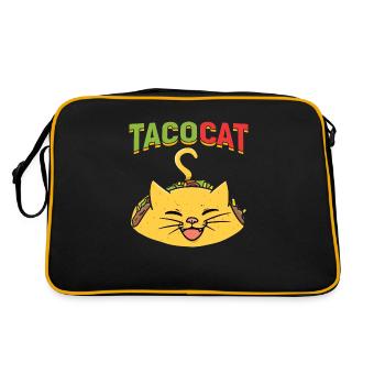 TacoCat - Retro Bag - black/gold - Back