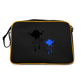 Stain Blobs - Retro Bag - black/gold - Back