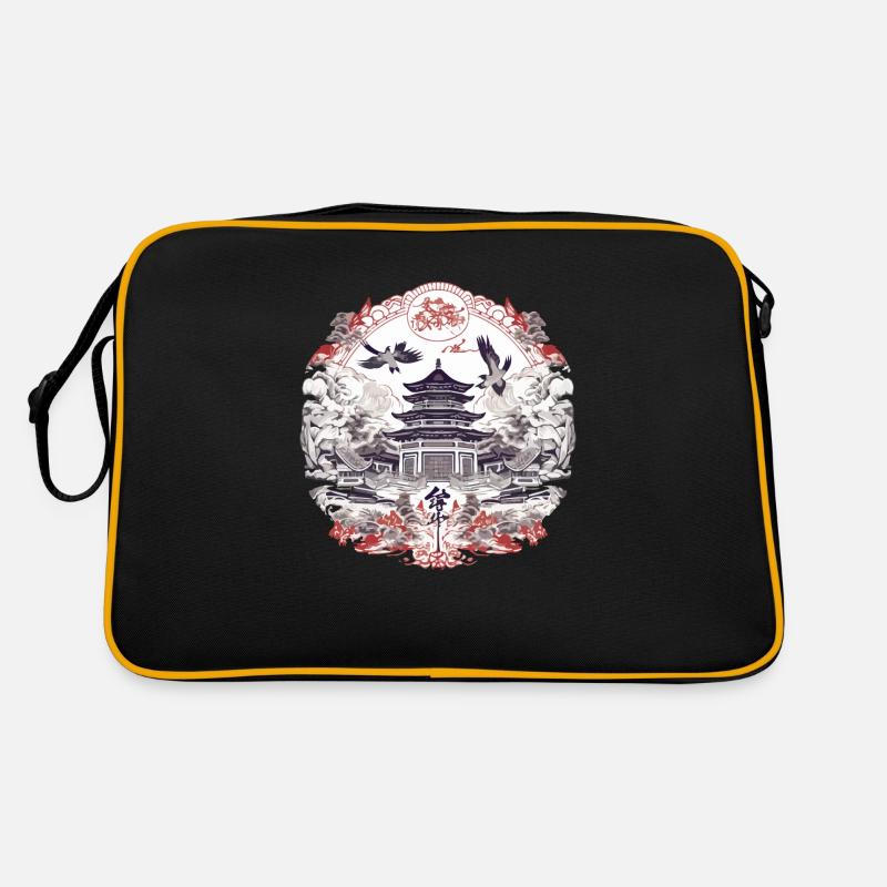 Chinesische Folklore Retro Tasche