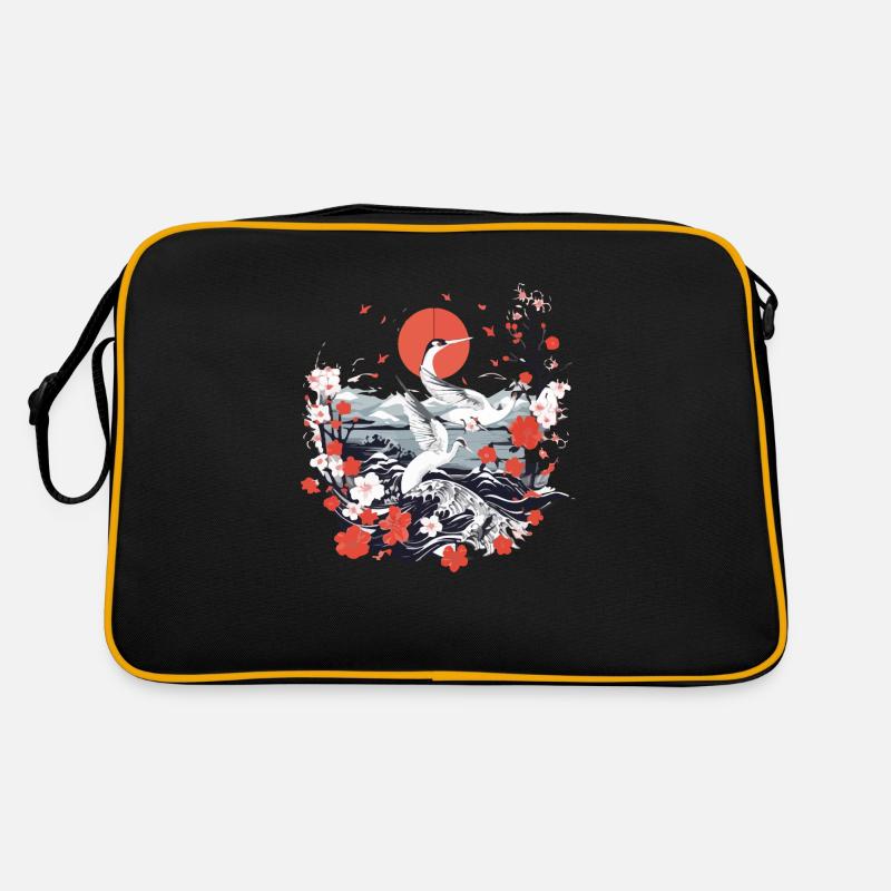 Japanische Folklore Retro Tasche