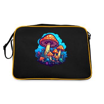 Magic champi - Sac Retro - noir/or - Dos