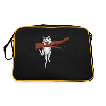 Hang in there 02 - Retro Bag - black/gold - Back