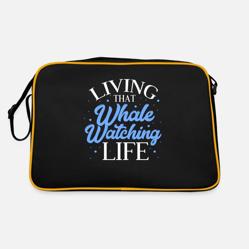 Vivre cette vie d’observation des baleines Sac Retro
