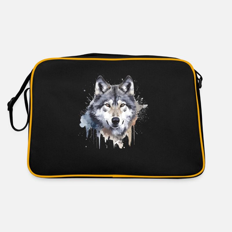 Wolf 2 Retro Tasche
