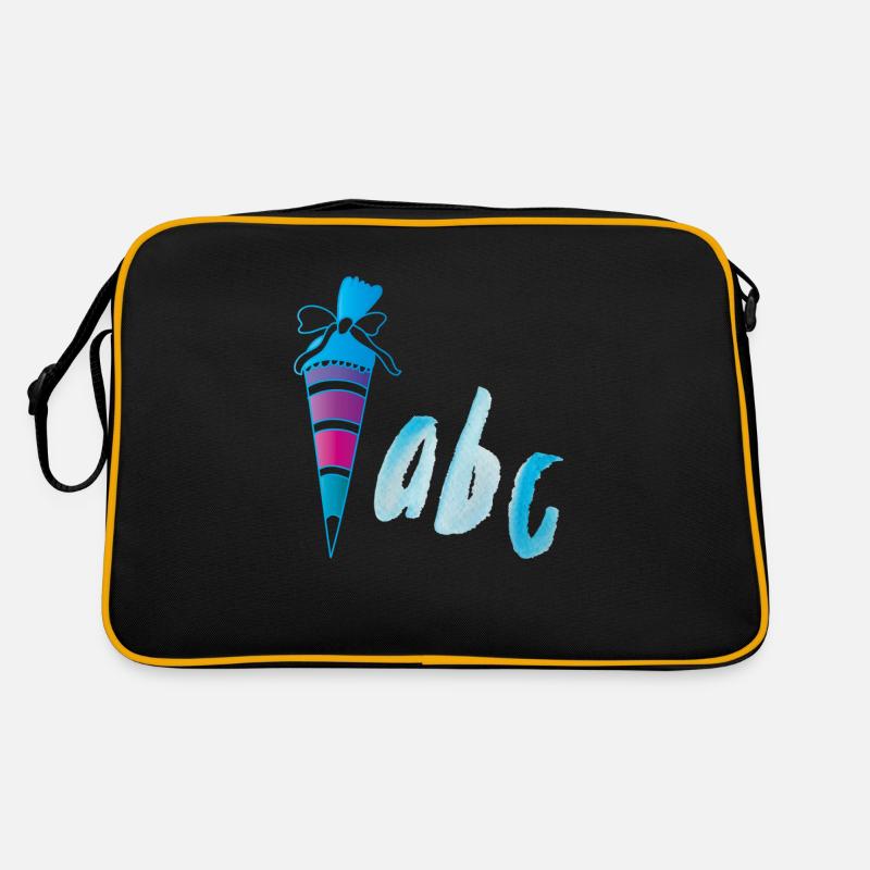 Zuckertüte zum Schulbeginn Retro Tasche