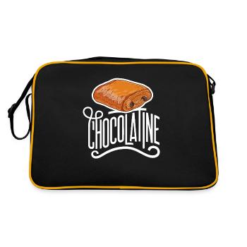 Chocolatine - Sac Retro - noir/or - Dos