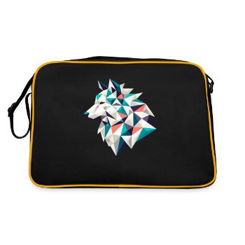 loup // loup - Sac Retro - noir/or - Dos