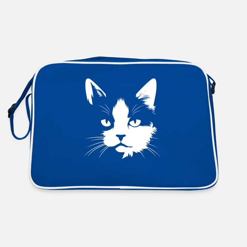 Chat, Motif De Chat Sac Retro