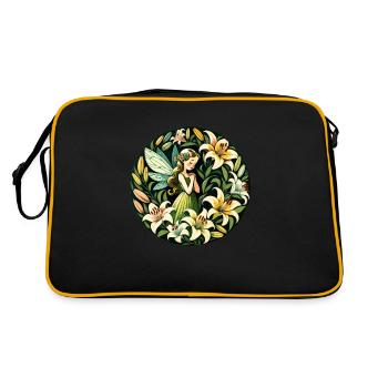 Lily Fairy - Retro Bag - black/gold - Back
