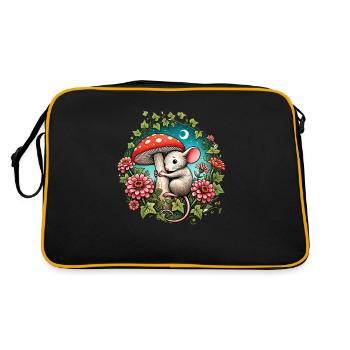 Mouse - Retro Bag - black/gold - Back