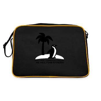 Endangered species - Sac Retro - noir/or - Dos