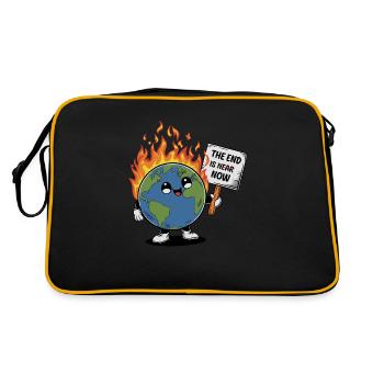 La fin est maintenant - Sac Retro - noir/or - Dos