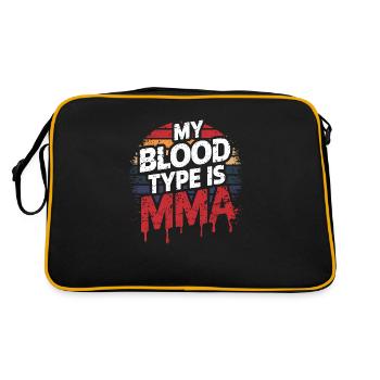 Pour les vrais passionnés de MMA - Sac Retro - noir/or - Dos