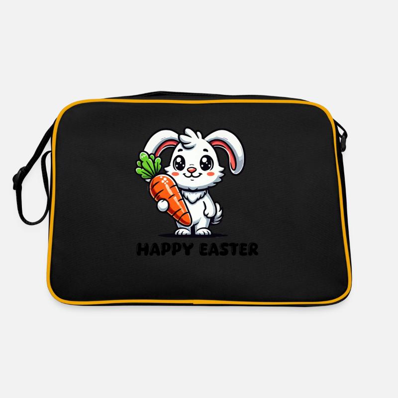 hase rabbit comic Retro Tasche