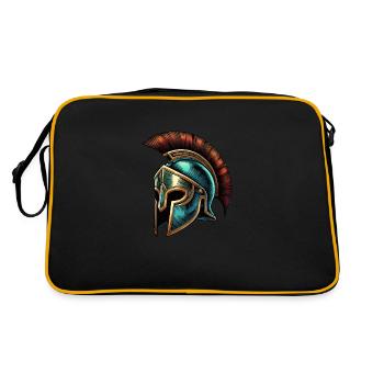 Sparta Helmet - Retro Bag - black/gold - Back