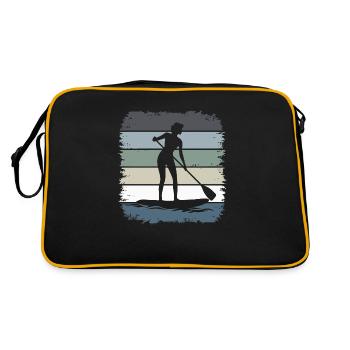 Stand up paddling - Retro Bag - black/gold - Back