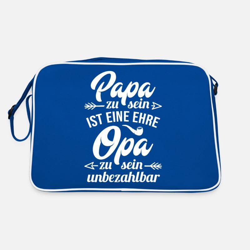 Being a dad is an honor to be a priceless princess Retro Bag