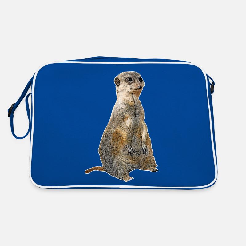 Erdmännchen Retro Tasche