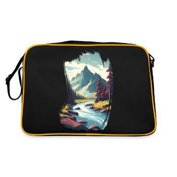 Mountain Calling 3 - Retro Bag - black/gold - Back
