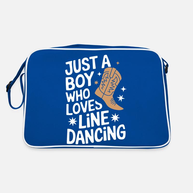 Line Dancing Tanzen Tänzer Retro Tasche