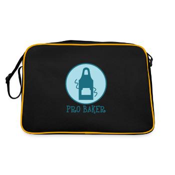 Baking - baking - Retro Bag - black/gold - Back