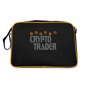 Crypto Trader - Sac Retro - noir/or - Dos