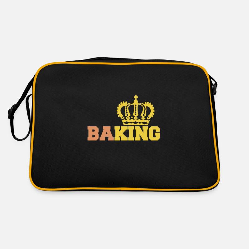 to bake king baking Retro Bag