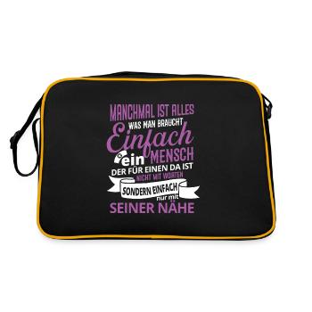 Senior Caregiver Engel Nursing Care Nursing Home - Retro Bag - black/gold - Back