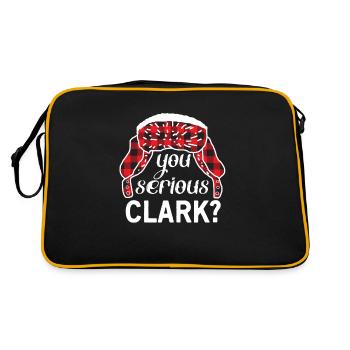Vous êtes sérieux Clark? Votre Ernst Clark? - Sac Retro - noir/or - Dos