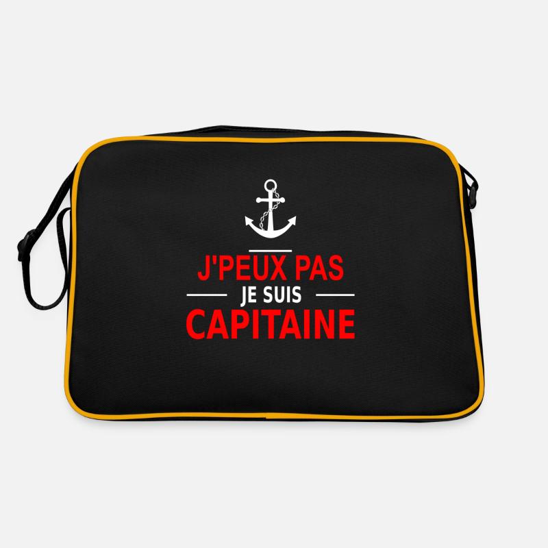 j'peux pas je suis capitaine Sac Retro