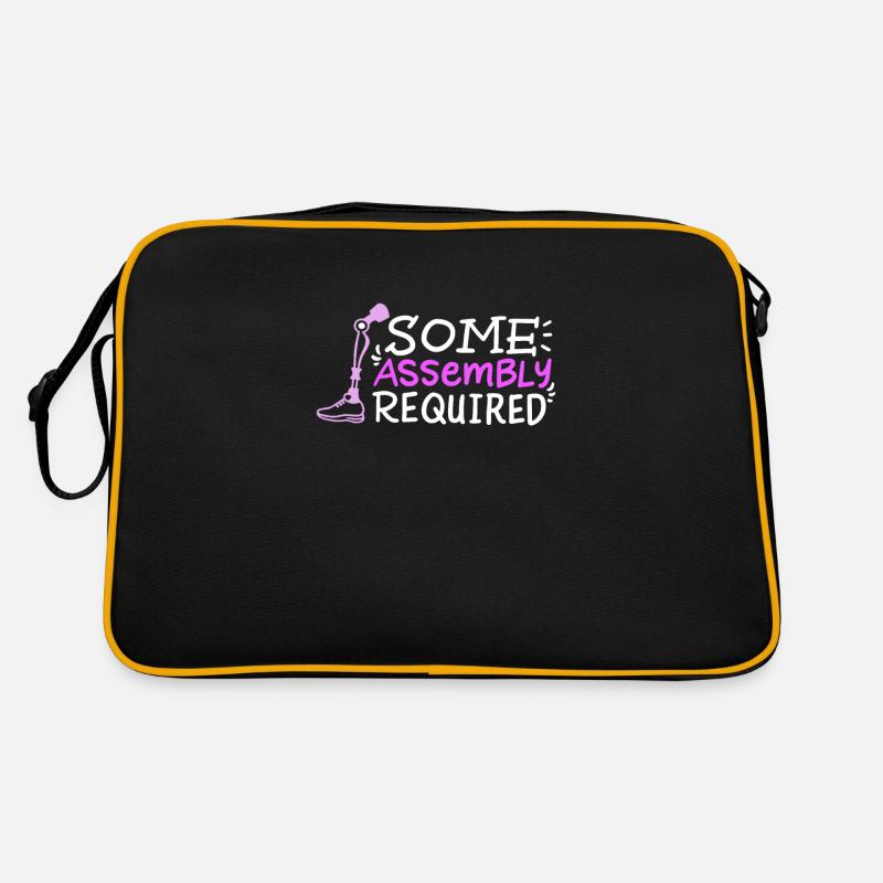 AMPUTEE: Assembly Required Retro Tasche