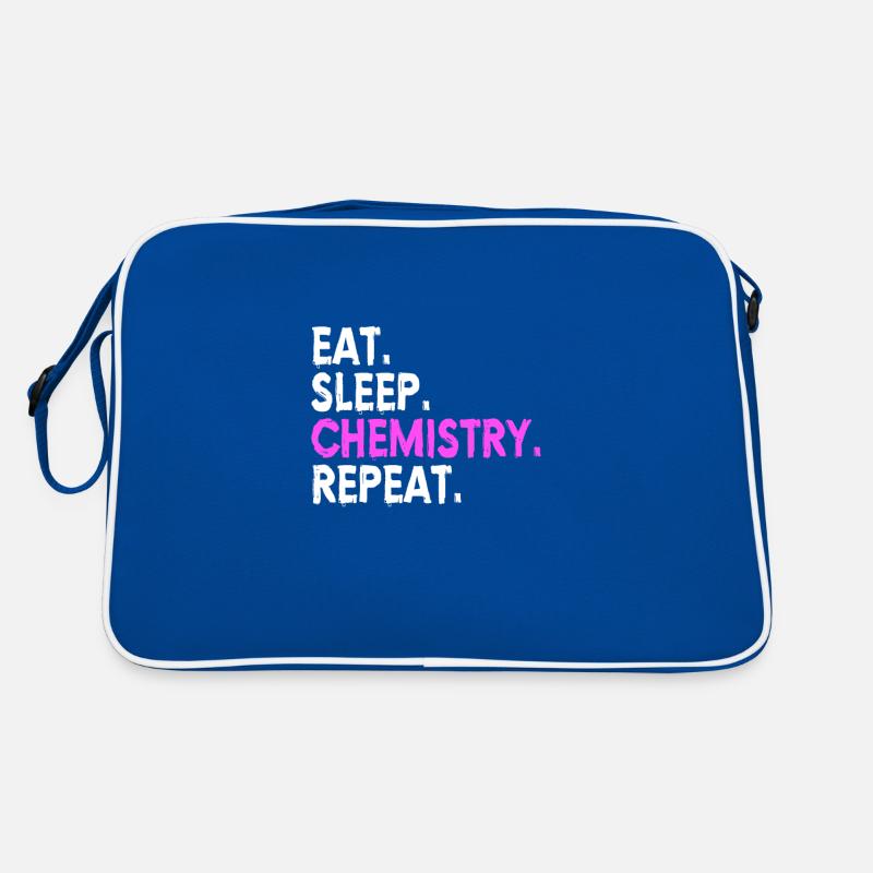 CHEMISTRY : Eat,Sleep,Chemistry,Repeat Retro Bag