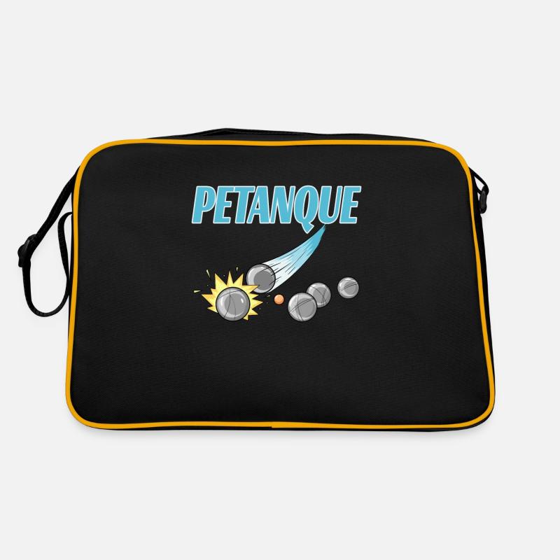 Petanque for a petanque player Retro Bag
