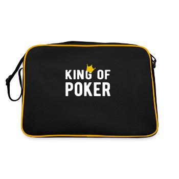 POKER: roi du poker - Sac Retro - noir/or - Dos