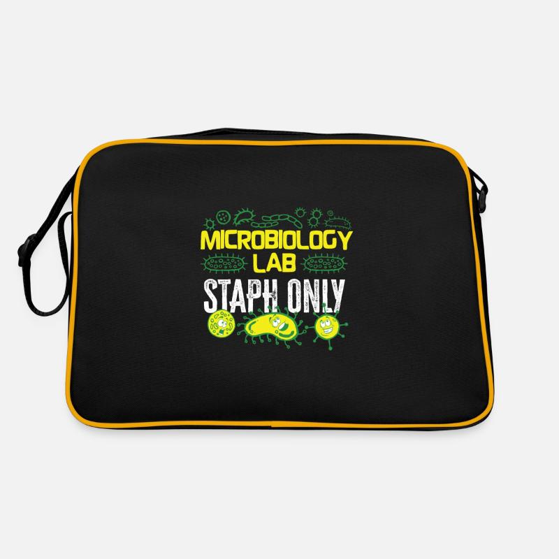 Microbiologist Microbiology Lab Staph Gift Idea Retro Tasche