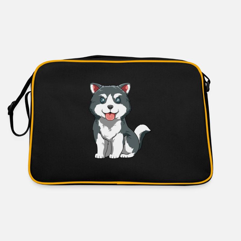 Husky chiot Sac Retro