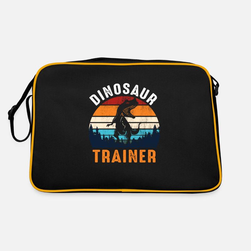 Dinosaur Trainer Funny Dinosaur Gifts Retro Bag