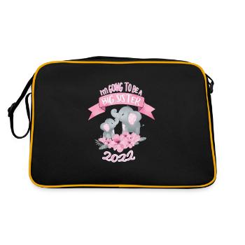 Promoted to Big Sister 2022 - Sac Retro - noir/or - Dos