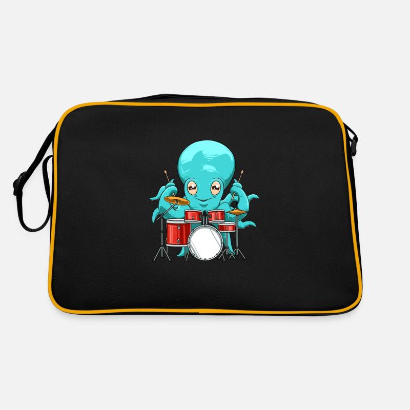Poulpe batteur Sac Retro